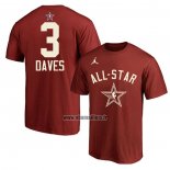 Maillot Manche Courte All Star 2024 Anthony Davis Rouge
