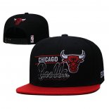 Casquette Chicago Bulls Noir Rouge8