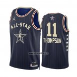 Maillot All Star 2024 Golden State Warriors Klay Thompson NO 11 Bleu