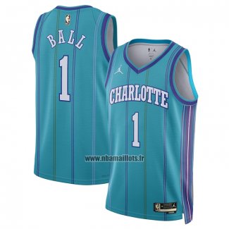 Maillot Charlotte Hornets LaMelo Ball NO 1 Classic 2023-24 Vert