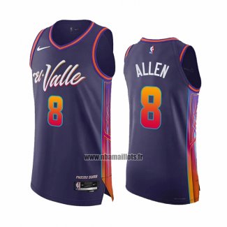 Maillot Phoenix Suns Grayson Allen NO 8 Ville Authentique 2023-24 Volet