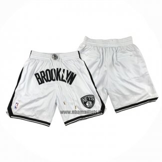 Short Brooklyn Nets Just Don Blanc2