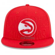 Casquette Atlanta Hawks 2023 NBA Draft 9FIFTY Rouge