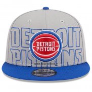 Casquette Detroit Pistons 2023 NBA Draft 9FIFTY Gris