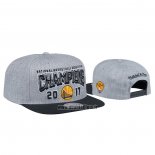 Casquette Golden State Warriors 2017 NBA Finals Champions Snapback Gris