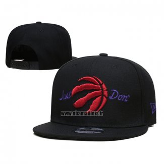 Casquette Toronto Raptors New Era x Just Don Noir