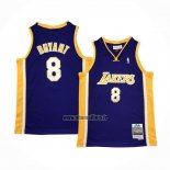 Maillot Enfant Los Angeles Lakers Kobe Bryant NO 8 Mitchell & Ness 1999-00 Volet
