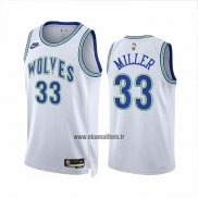 Maillot Minnesota Timberwolves Leonard Miller NO 33 Classic 2023-24 Blanc