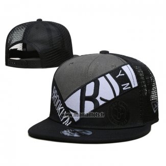 Casquette Brooklyn Nets New Era Criss Cross 9FIFTY Noir