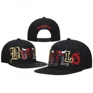 Casquette Chicago Bulls Mitchell & Ness Noir