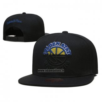 Casquette Golden State Warriors Mitchell & Ness Noir