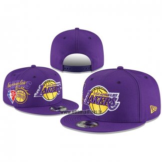 Casquette Los Angeles Lakers 1948 9FIFTY Snapback Violet