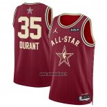 Maillot All Star 2024 Phoenix Suns Kevin Durant NO 35 Rouge