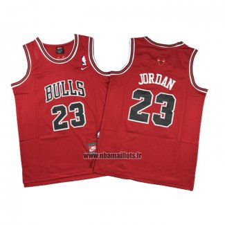 Maillot Enfant Chicago Bulls Michael Jordan NO 23 Rouge