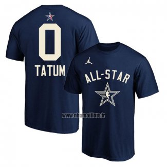 Maillot Manche Courte All Star 2024 Jayson Tatum Bleu