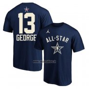 Maillot Manche Courte All Star 2024 Paul George Bleu