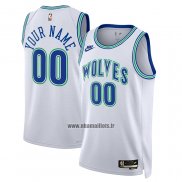 Maillot Minnesota Timberwolves Personnalise Classic 2023-24 Blanc