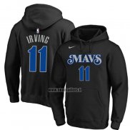 Veste a Capuche Dallas Mavericks Kyrie Irving Ville 2023-24 Noir