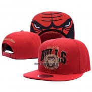 Casquette Chicago Bulls Mitchell & Ness Rouge