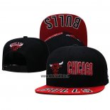 Casquette Chicago Bulls Noir Rouge7