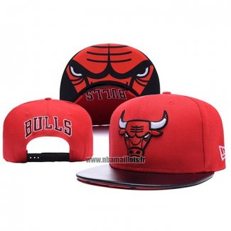 Casquette Chicago Bulls Rouge6