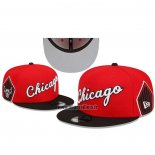 Casquette Chicago Bulls Ville Edition 9FIFTY Rouge Noir