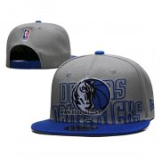 Casquette Dallas Mavericks 2023 Dtaft 9FIFTY Gris