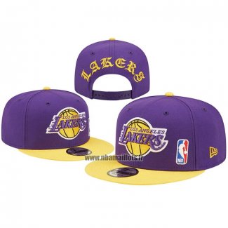 Casquette Los Angeles Lakers Letter Arch Volet