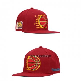 Casquette Orlando Magic Hardwood Classics 35th Anniversary Rouge