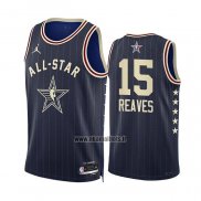 Maillot All Star 2024 Los Angeles Lakers Austin Reaves NO 15 Bleu