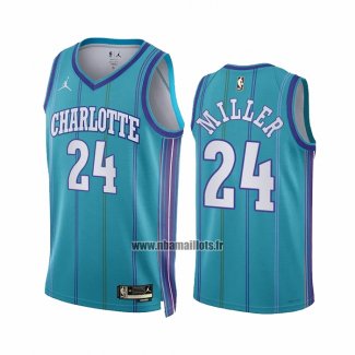 Maillot Charlotte Hornets Brandon Miller NO 24 Classic 2023-24 Vert