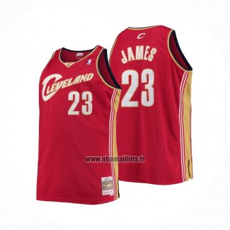 Maillot Enfant Cleveland Cavaliers LeBron James NO 23 Mitchell & Ness 2003-04 Rouge