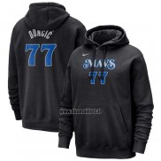 Veste a Capuche Dallas Mavericks Luka Doncic Ville 2023-24 Noir