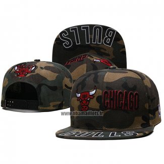 Casquette Chicago Bulls Camuflaje