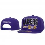 Casquette Los Angeles Lakers Champ Stack Snapback Volet