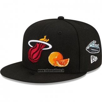 Casquette Miami Heat City Transit Noir