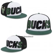 Casquette Milwaukee Bucks 9FIFTY Snapback Blanc Noir Vert