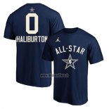 Maillot Manche Courte All Star 2024 Tyrese Haliburton Bleu