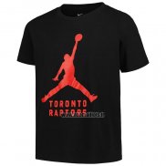 Maillot Manche Courte Toronto Raptors Essential Jumpman Noir