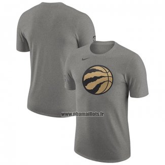 Maillot Manche Courte Toronto Raptors Ville 2023-24 Gris