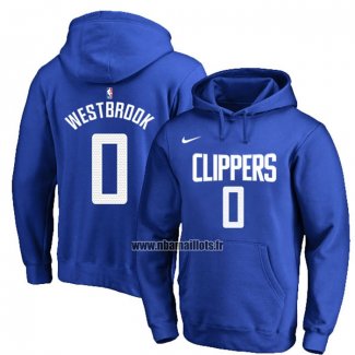 Veste a Capuche Los Angeles Clippers Russell Westbrook Icon Bleu