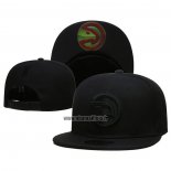 Casquette Atlanta Hawks Black On Black 9FIFTY Snapback Noir