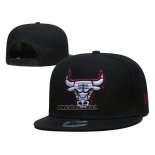 Casquette Chicago Bulls 9FIFTY Snapback Blanc Noir