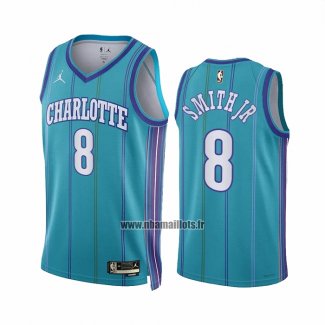 Maillot Charlotte Hornets Dennis Smith JR NO 8 Classic 2023-24 Vert