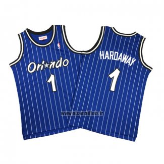 Maillot Enfant Orlando Magic Penny Hardaway NO 1 Mitchell & Ness 1994-95 Bleu