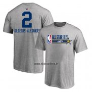 Maillot Manche Courte All Star 2024 Shai Gilgeous-Alexander Gris