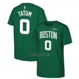 Maillot Manche Courte Boston Celtics Jayson Tatum 2024 NBA Finals Vert