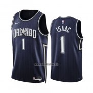 Maillot Orlando Magic Jonathan Isaac NO 1 Ville 2023-24 Bleu