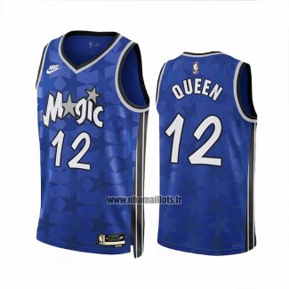 Maillot Orlando Magic Trevelin Queen NO 12 Classic 2023-24 Bleu