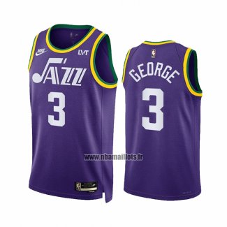 Maillot Utah Jazz Keyonte George NO 3 Classic 2023-24 Volet